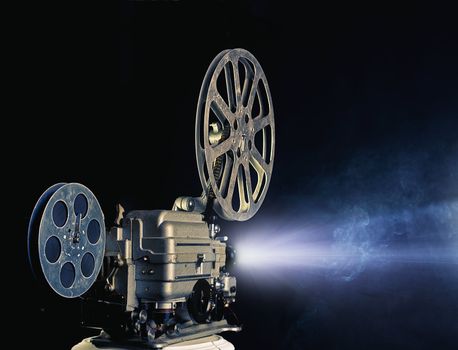 old cinema projector photo