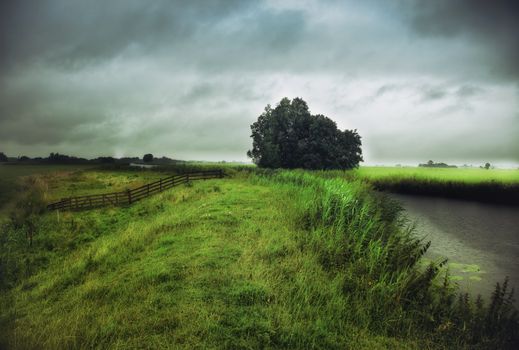 rain weather landscape  photo