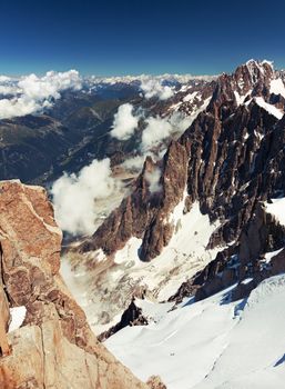 Mont Blanc, Chamonix, French Alps. France.