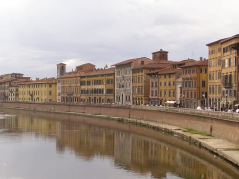 Pisa, medieval small town in Tuscany