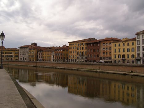 Pisa, medieval small town in Tuscany