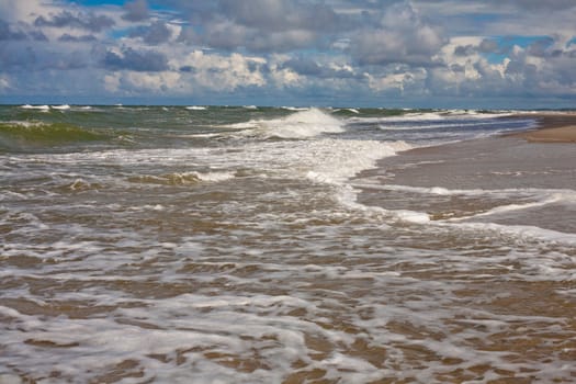 Baltic sea near Curonian Spit
