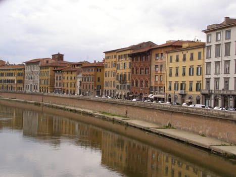 Pisa, medieval small town in Tuscany