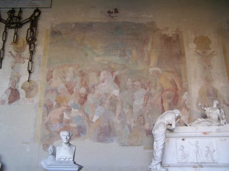 Pisa, medieval small town in Tuscany
