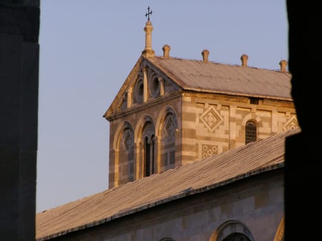 Pisa, medieval small town in Tuscany