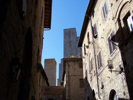 San Gimignano, medieval small town near Florence