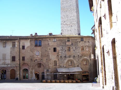 San Gimignano, medieval small town near Florence