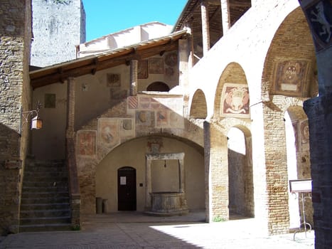 San Gimignano, medieval small town near Florence