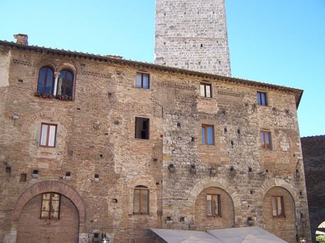 San Gimignano, medieval small town near Florence