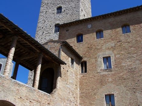 San Gimignano, medieval small town near Florence