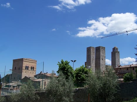 San Gimignano, medieval small town near Florence