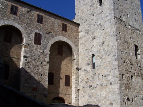 San Gimignano, medieval small town near Florence