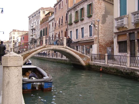 Venice, a unique and picturesque ancient town in Italy