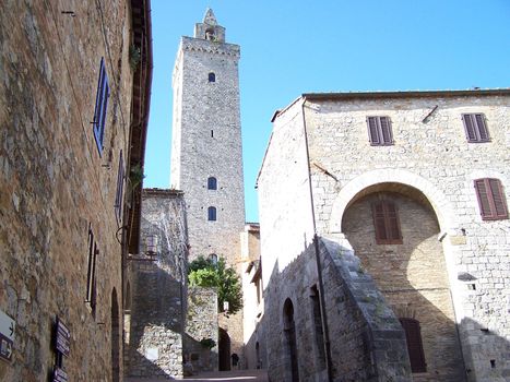 San Gimignano, medieval small town near Florence