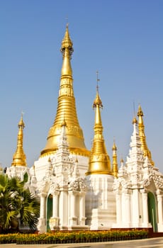 Schwedagon Paya ,Temple in Yangon,Burma