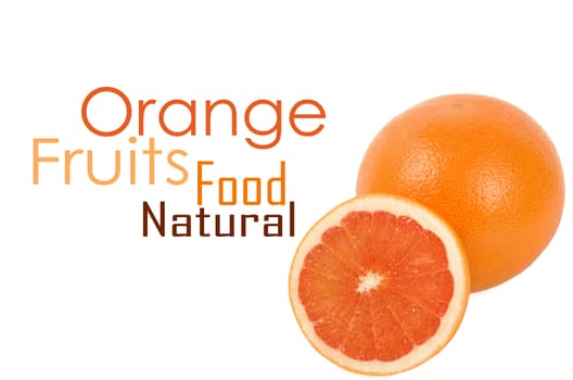 One and half oranges