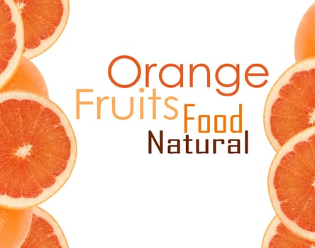 One and half oranges