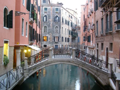 Venice, a unique and picturesque ancient town in Italy