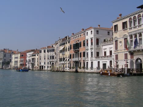 Venice, a unique and picturesque ancient town in Italy
