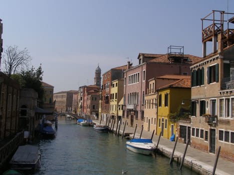 Venice, a unique and picturesque ancient town in Italy