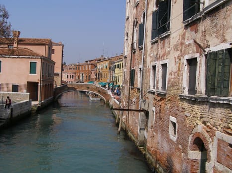 Venice, a unique and picturesque ancient town in Italy