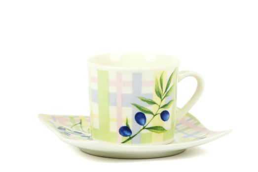 Original coffee cup on a white background