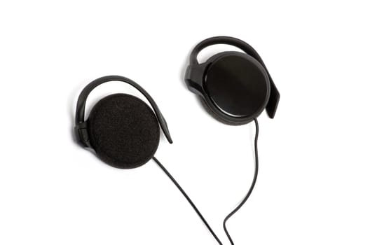 earphones isolated on white