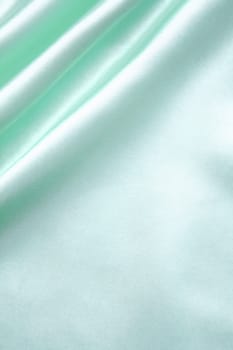 Smooth elegant azure silk can use as background