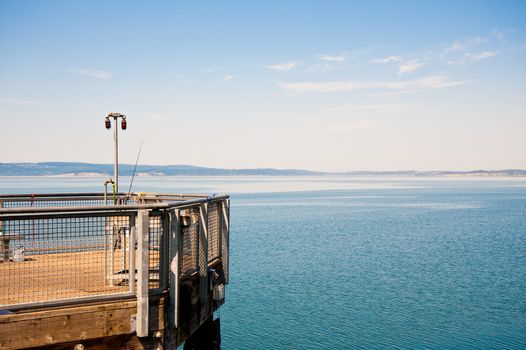 Pier overlooking Kayak Point