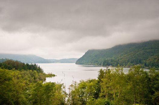 Overlooking Lake Whatcom in WA