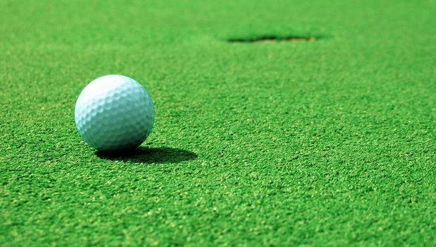 ball into the hole