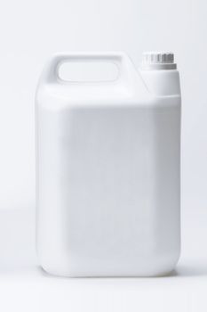 White plastic container