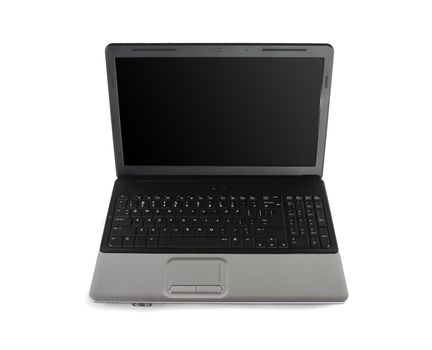 Laptop isolated on white