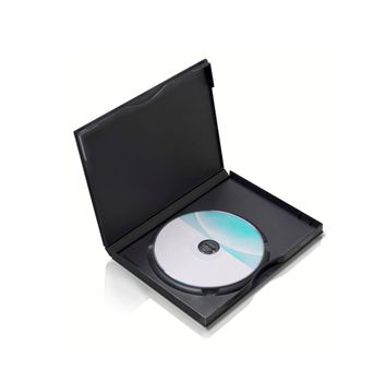 DvD Case Open With DvD Disk isolated on white