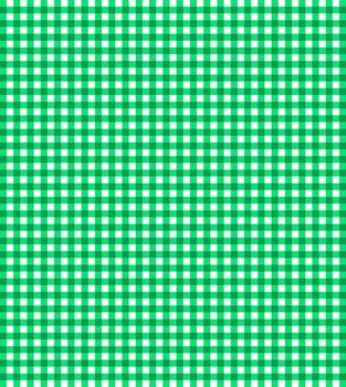 Green vector checkered picnic tablecloth