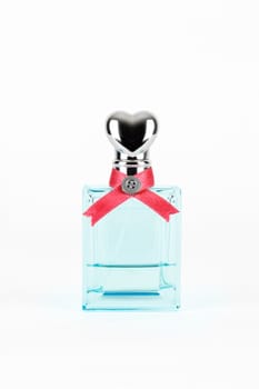 women's perfume in beautiful bottle isolated