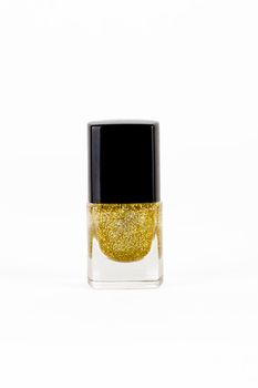 Golden nail polisher