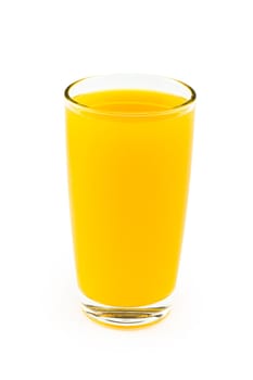 Full glass of orange juice