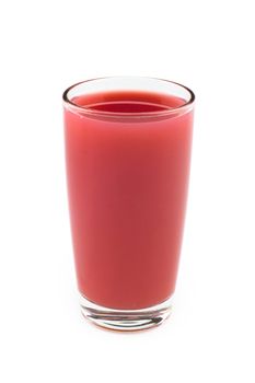 isolated strawberry juice  isolated on white background