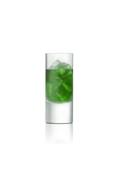 Mojito cocktail on white background