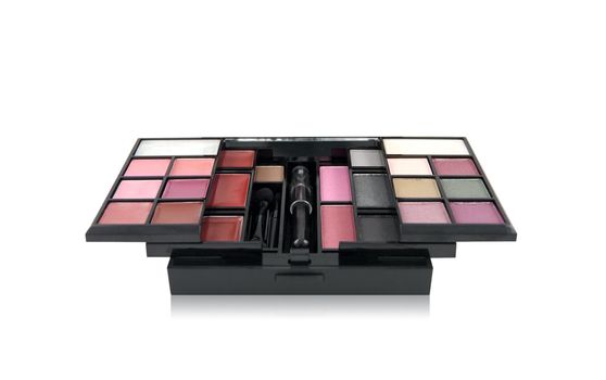 Make-up colorful eyeshadow palettes