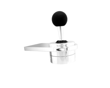 joystick isolated on white