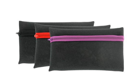 pencil-case on white background