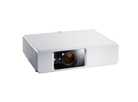 Multimedia projector isolated on white background