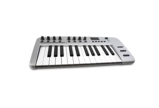 electronic musical keyboard synthesizer
