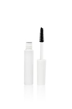 Mascara isolated on white