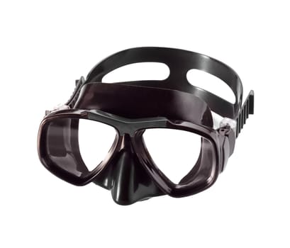 diving mask isolated on white background