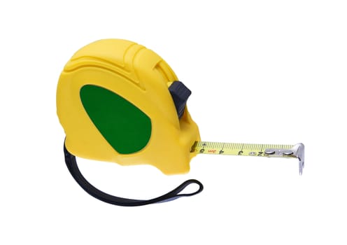 tape measure isolated on white background