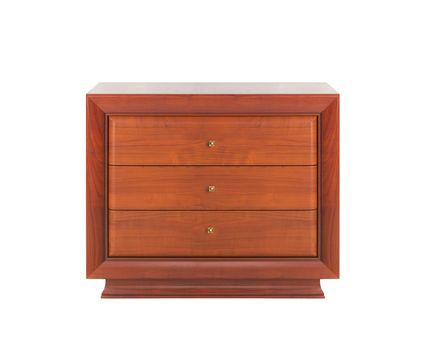 Wooden dresser isolated