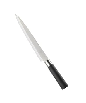 isolated knife on white background